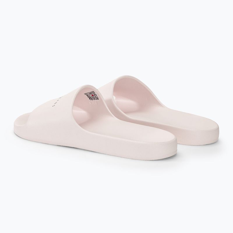 Tommy Jeans Women's Bedruckte Pu-Pool-Rutsche ecru 3