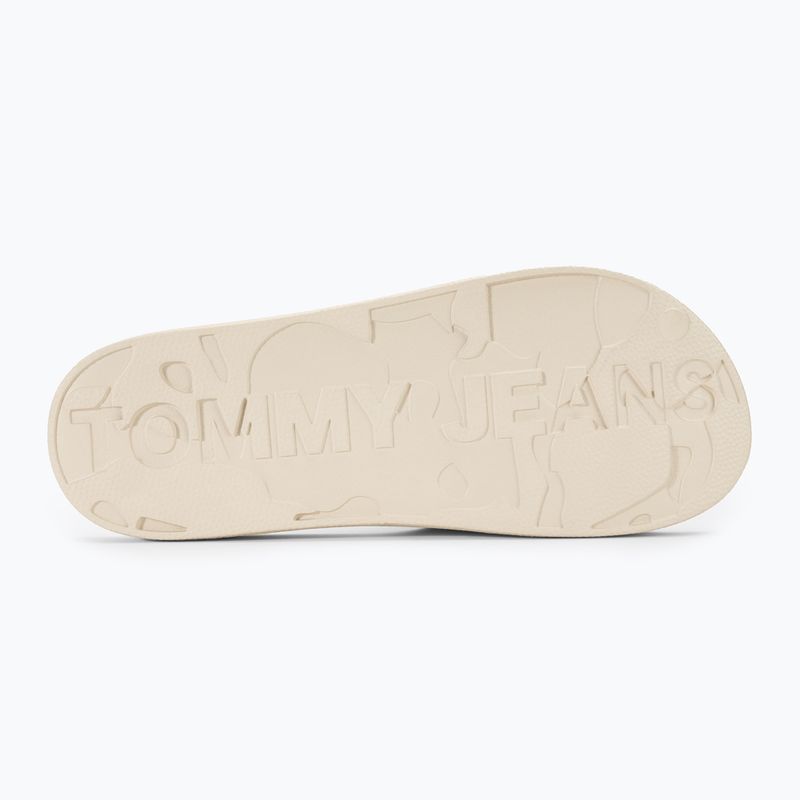 Tommy Jeans Basic Slide Newsprint Herren-Flip-Flops