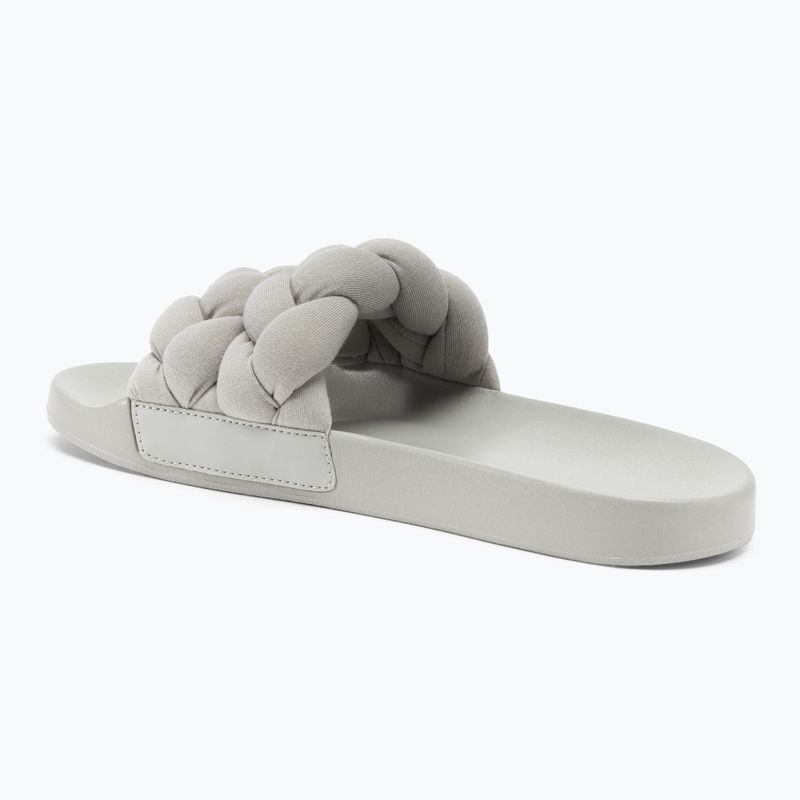 Tommy Jeans Damen-Flip-Flops Geflochtene Stratus grau 3