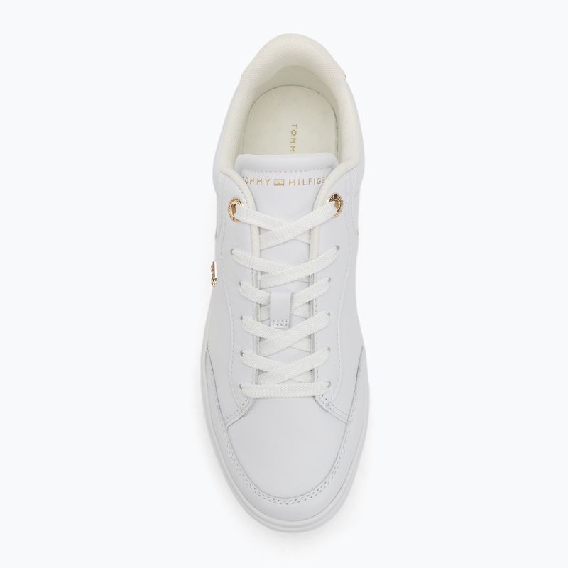 Tommy Hilfiger Damen Schuhe Essential Chic Court weiß 5