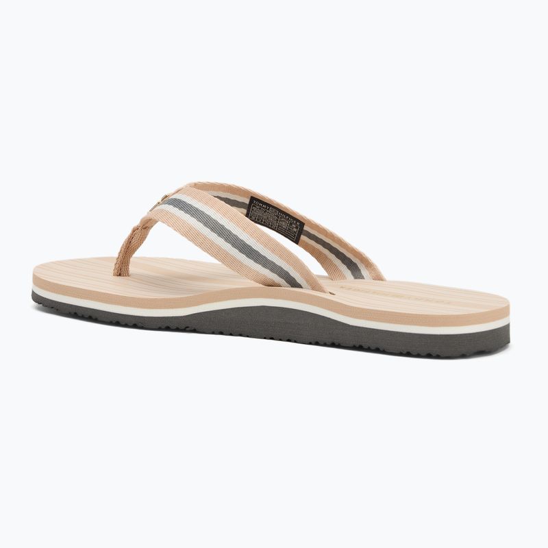 Flip-Flops Damen Tommy Hilfiger Im Th Print Beach Sandal misty blush 3