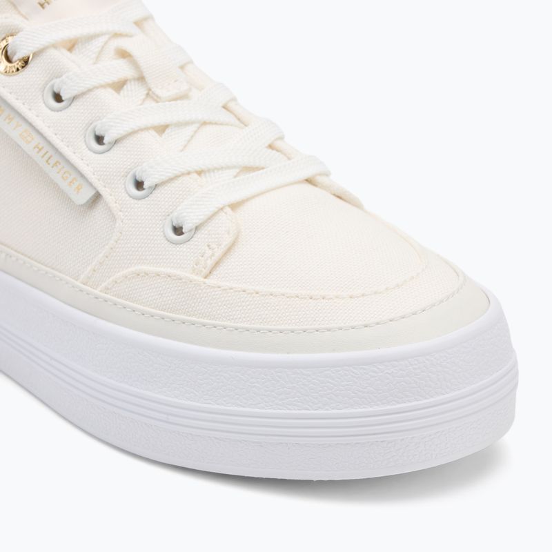 Tommy Hilfiger Essential Vulc Textil YBL Damen Turnschuhe ecru 7