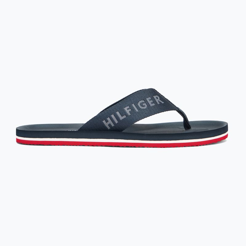 Flip-Flops Herren Tommy Hilfiger Comfort Beach Sandal military denim 2