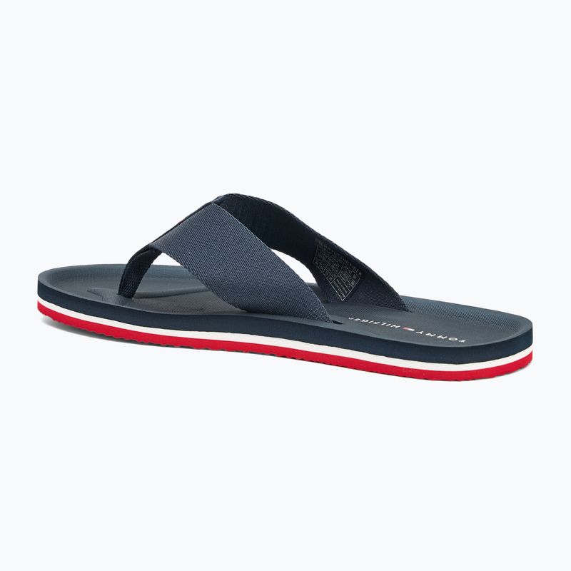 Flip-Flops Herren Tommy Hilfiger Comfort Beach Sandal military denim 3