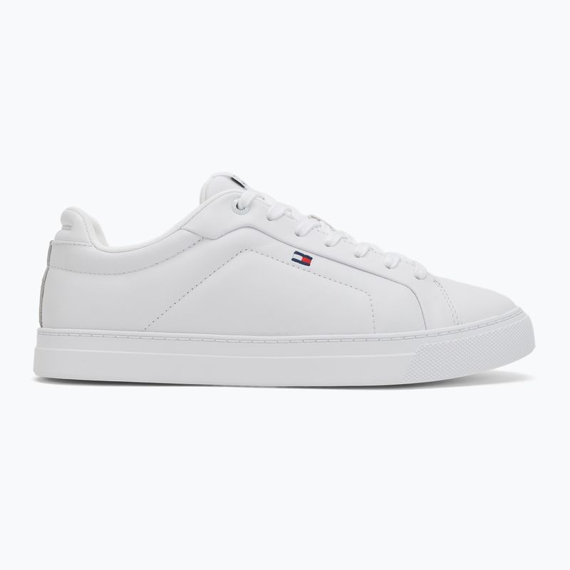 Tommy Hilfiger Herrenschuhe Icon Court Lth Flag Ess weiß 2