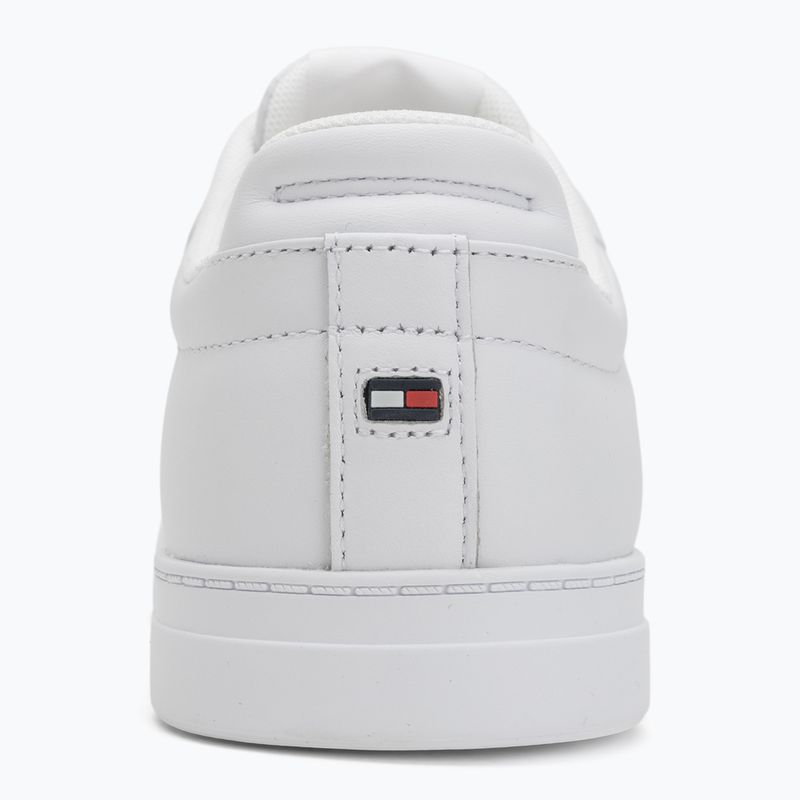 Tommy Hilfiger Herrenschuhe Icon Court Lth Flag Ess weiß 6