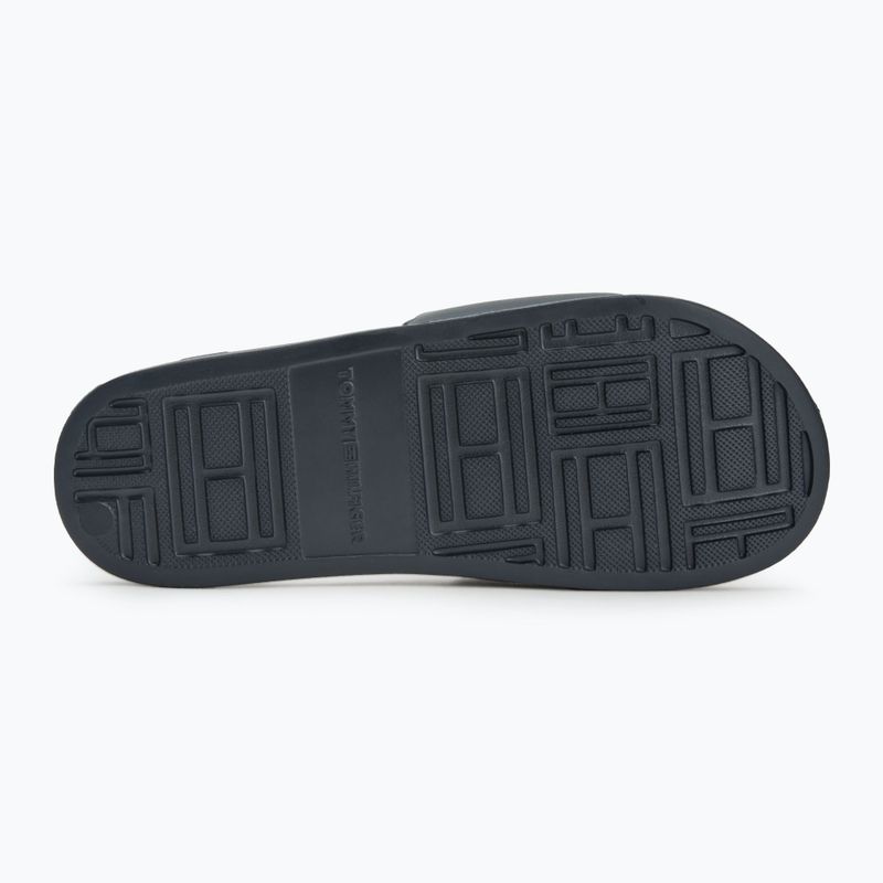 Badeschlappen Schlappen Herren Tommy Hilfiger Embroid 85 Pool Slide desert sky 4