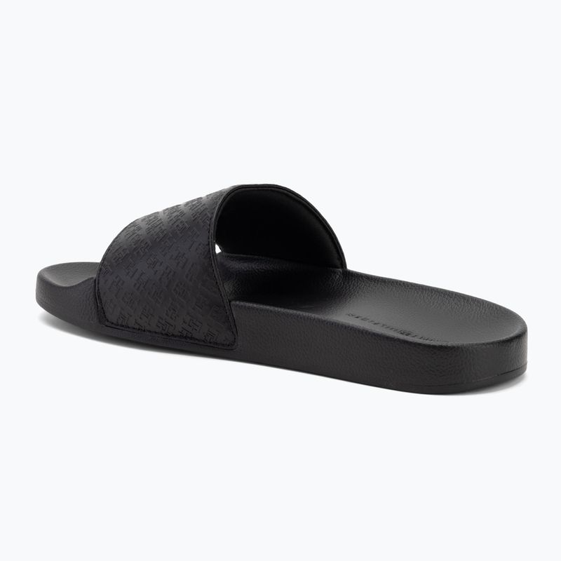 Badeschlappen Schlappen Damen Tommy Hilfiger Monogram Poolside black 3
