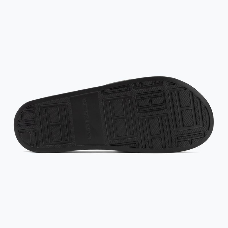 Badeschlappen Schlappen Damen Tommy Hilfiger Monogram Poolside black 4
