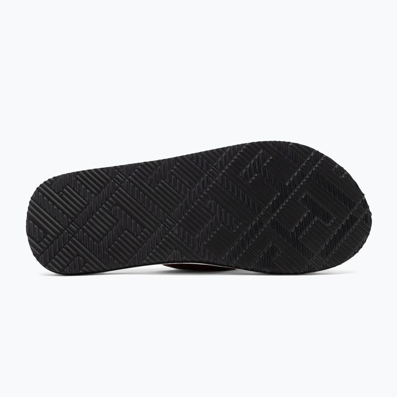 Flip-Flops Herren Tommy Hilfiger Leather Beach Sandal winter cognac 4