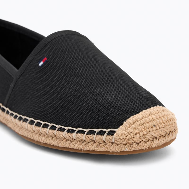 Tommy Hilfiger Damen Schuhe Flag Canvas schwarz 7
