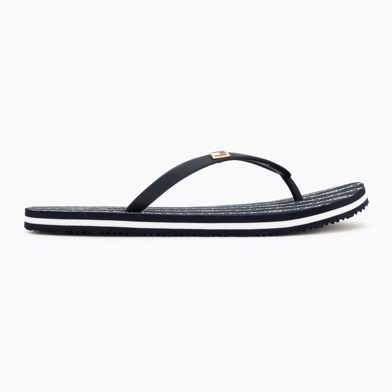 Flip-Flops Damen Tommy Hilfiger Strap Beach Sandal space blue 2