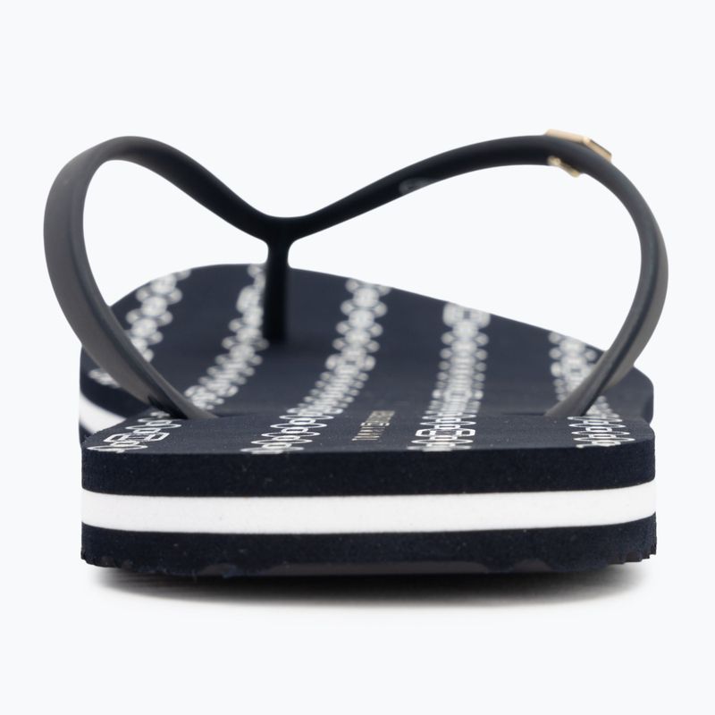 Flip-Flops Damen Tommy Hilfiger Strap Beach Sandal space blue 6