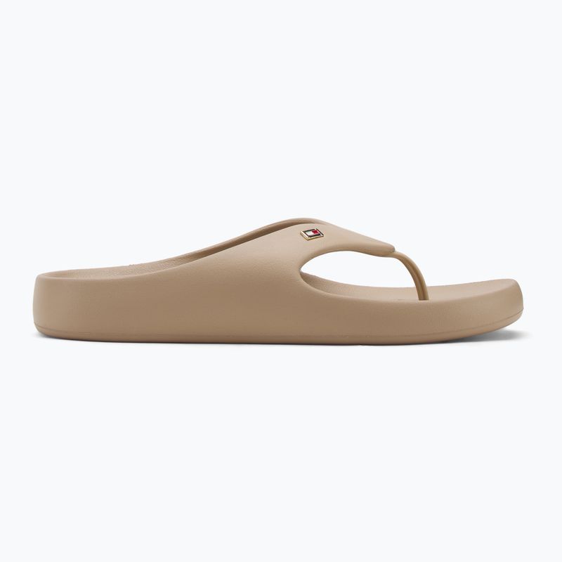 Flip-Flops Damen Tommy Hilfiger Comfort Beach Sandal horseradish 2