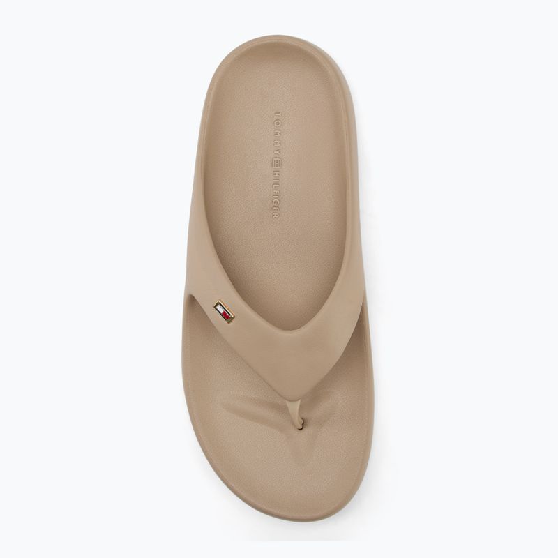 Flip-Flops Damen Tommy Hilfiger Comfort Beach Sandal horseradish 5