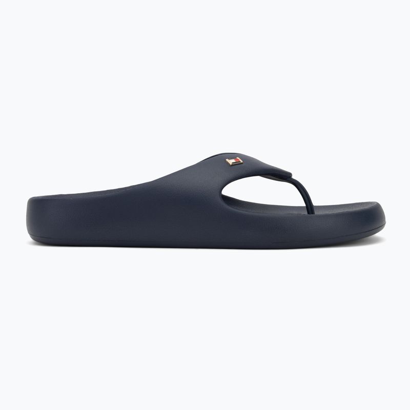 Flip-Flops Damen Tommy Hilfiger Comfort Beach Sandal space blue 2