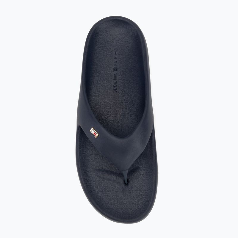 Flip-Flops Damen Tommy Hilfiger Comfort Beach Sandal space blue 5