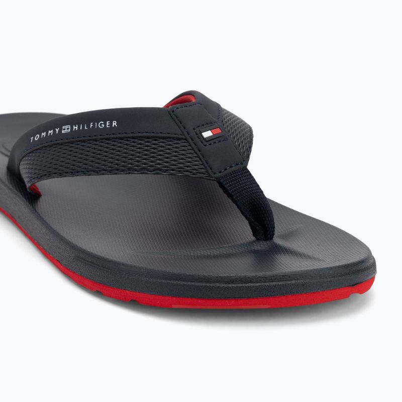 Flip-Flops Herren Tommy Hilfiger Molded Beach Sandal desert sky 7