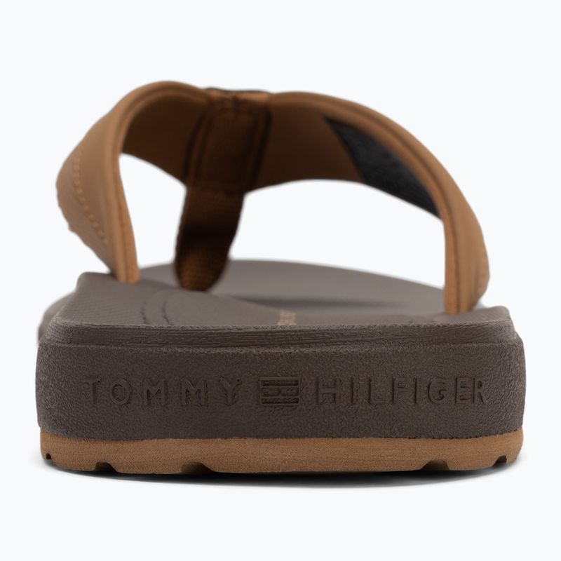 Flip-Flops Herren Tommy Hilfiger Molded Beach Sandal desert khaki 6