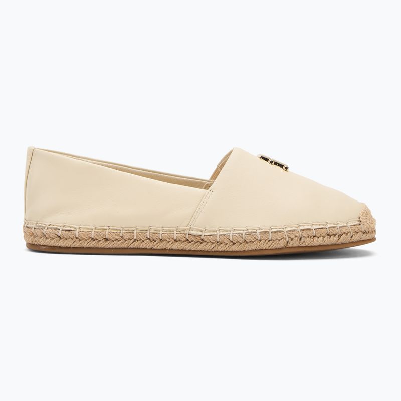 Tommy Hilfiger Damen Schuhe Th Logo Leder Musselin 2
