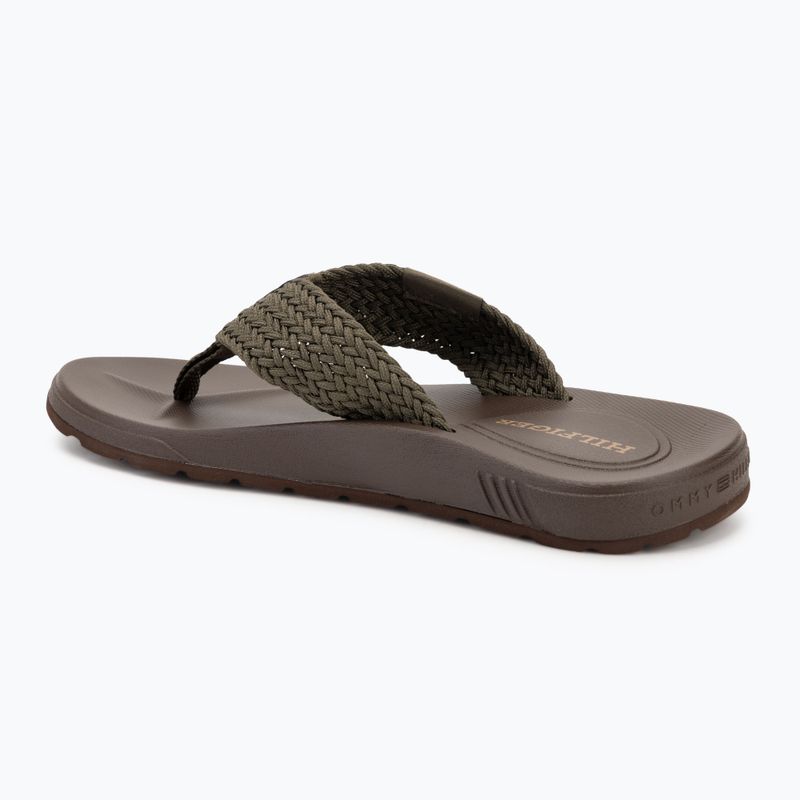 Flip-Flops Herren Tommy Hilfiger Molded Web Beach Sandal army green 3