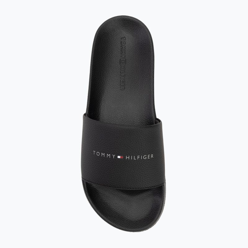 Badeschlappen Schlappen Herren Tommy Hilfiger Nyc Pool Slide black 5