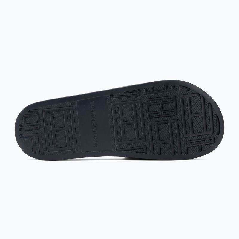 Badeschlappen Schlappen Herren Tommy Hilfiger Nyc Pool Slide desert sky 4