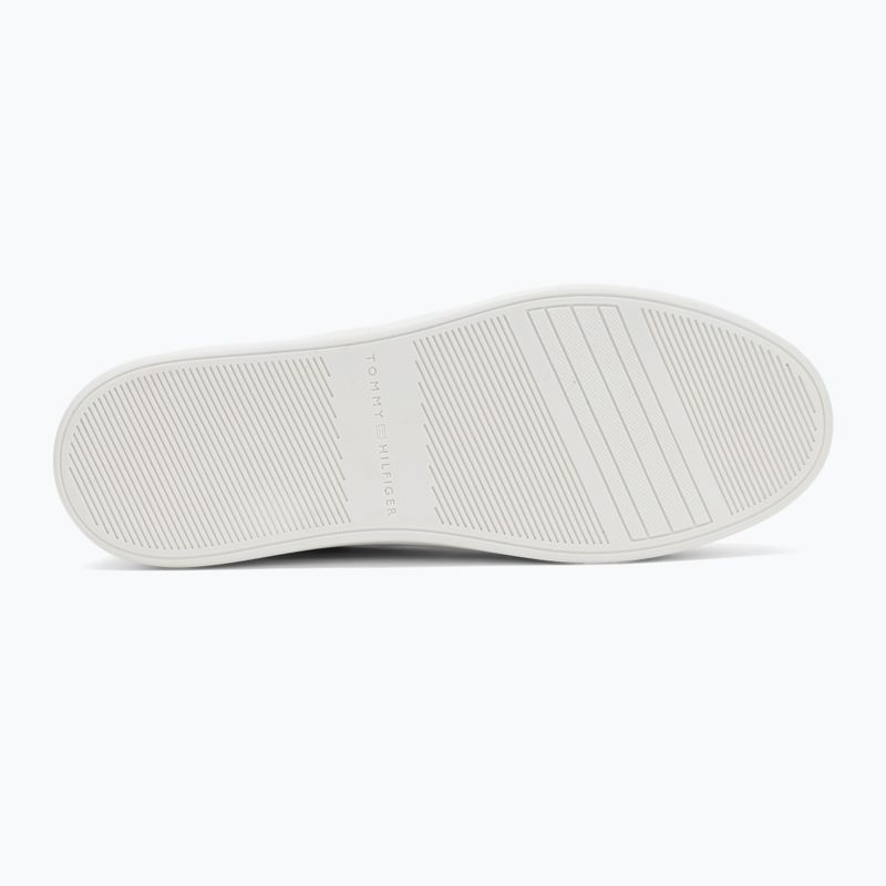 Tommy Hilfiger Damen Platform Court ecru/breezy blau Schuhe 4