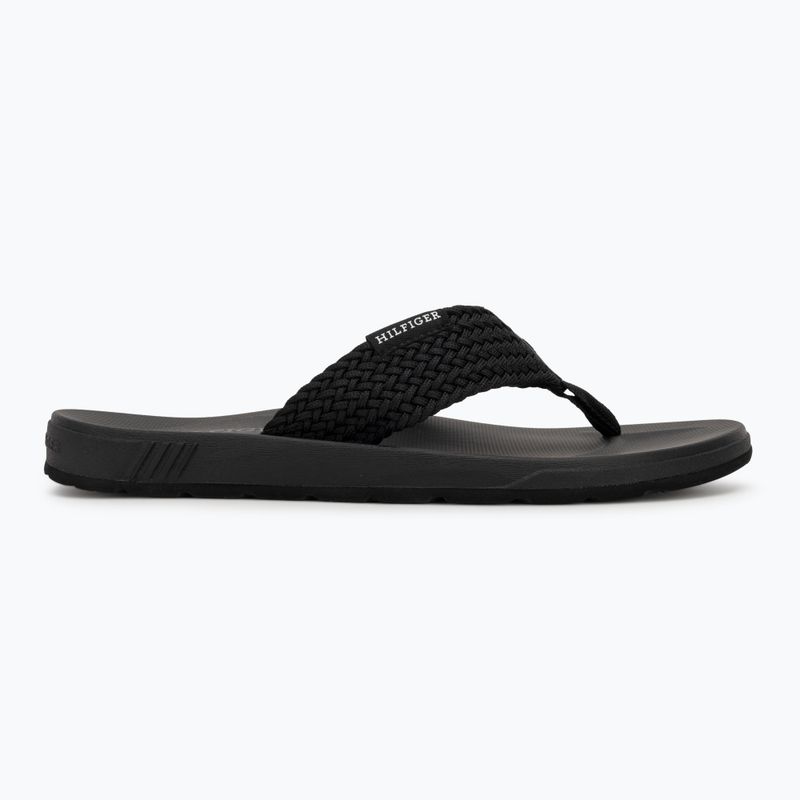 Flip-Flops Herren Tommy Hilfiger Molded Web Beach Sandal black 2