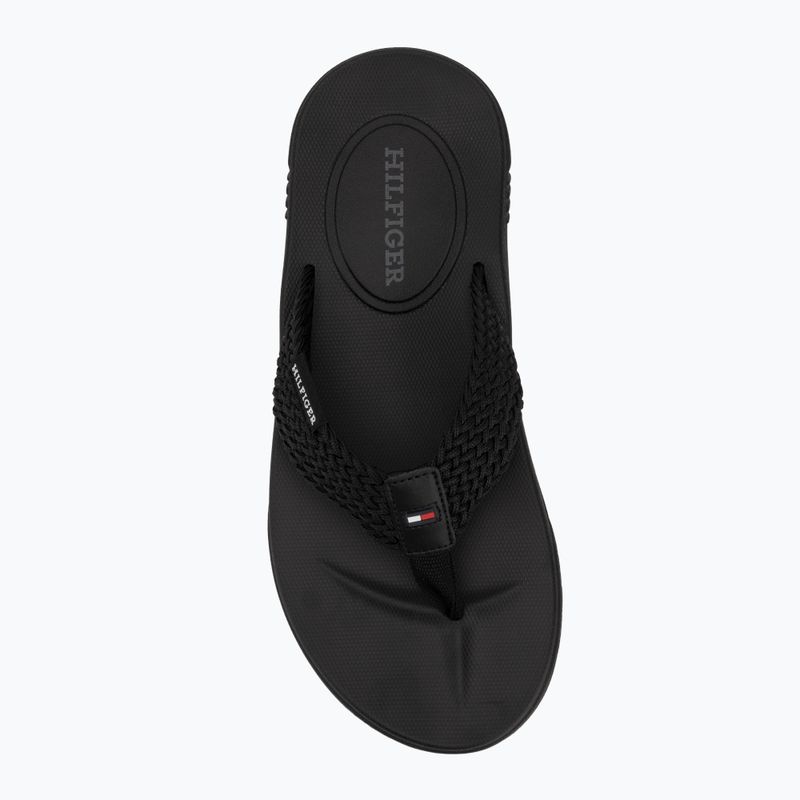 Flip-Flops Herren Tommy Hilfiger Molded Web Beach Sandal black 5