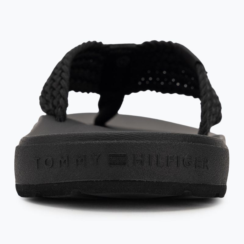 Flip-Flops Herren Tommy Hilfiger Molded Web Beach Sandal black 6