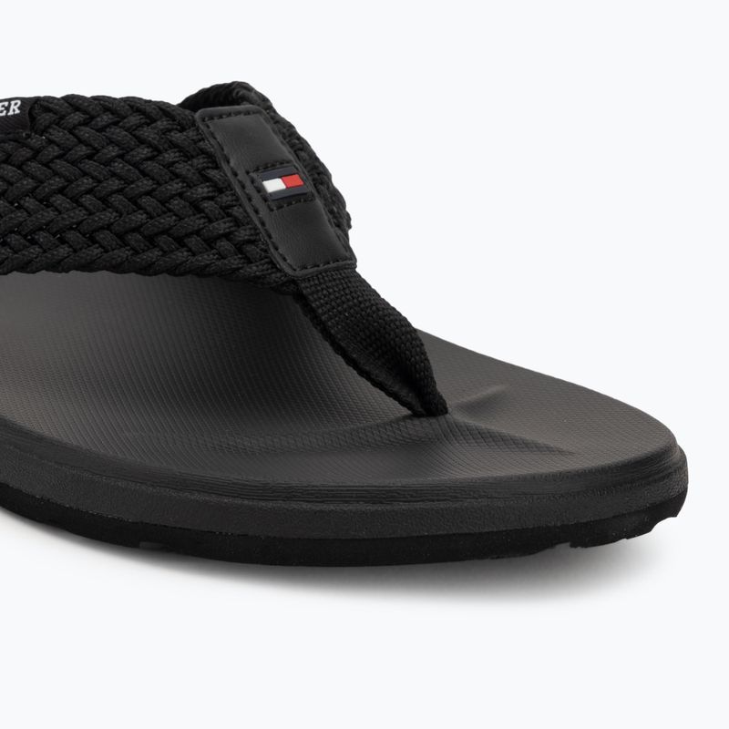 Flip-Flops Herren Tommy Hilfiger Molded Web Beach Sandal black 7