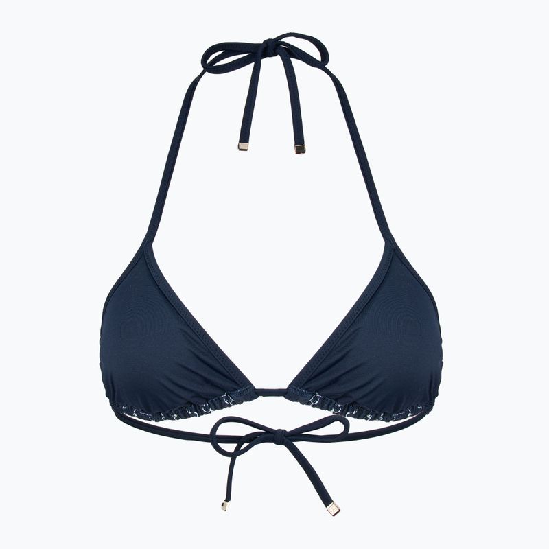 Tommy Hilfiger Triangle Rp Print Flagge Kette Badeanzug Top dunkle Nacht navy 2