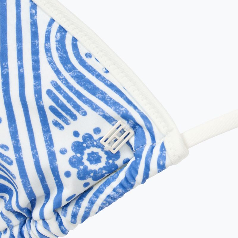 Tommy Hilfiger Triangle Rp Print floral stripe blue spell badeanzug top 3