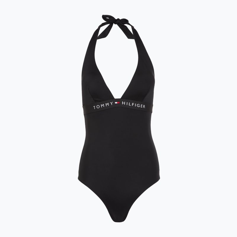 Tommy Hilfiger Halter One Piece Badeanzug schwarz