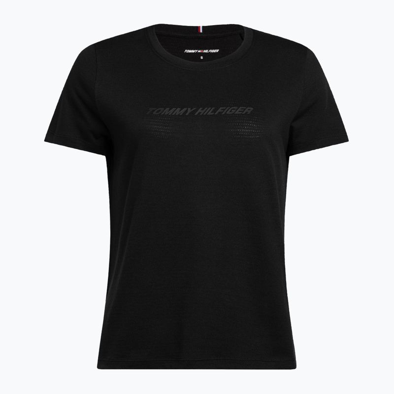 Tommy Hilfiger Performance Mesh Tee schwarz Damen Trainings-T-Shirt 5