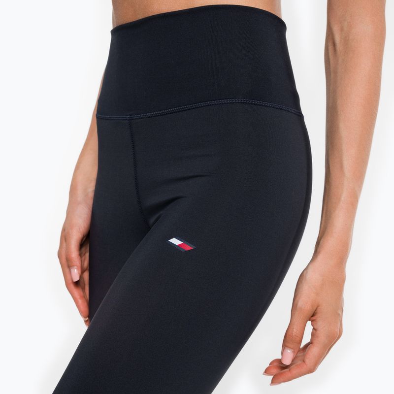 Tommy Hilfiger Damen Trainingsleggings Hw Essential 7/8 blau 4