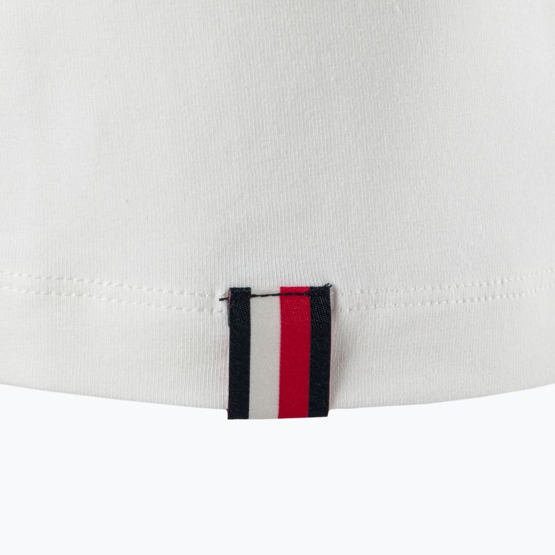 Tommy Hilfiger Herren Colorblocked Mix Media S/S Trainingshemd weiß