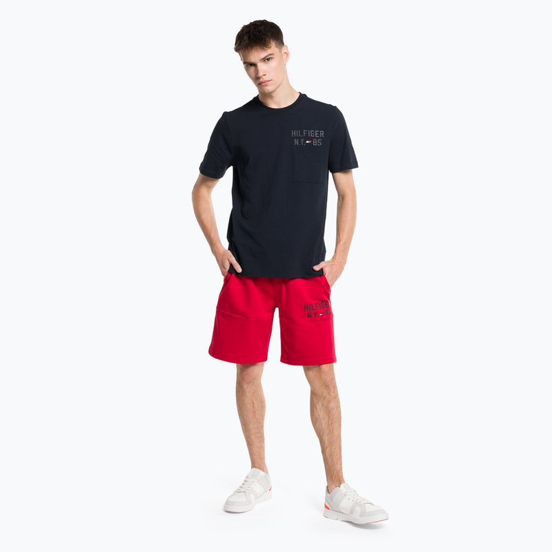 Tommy Hilfiger Grafik-Tee für Männer blau 2