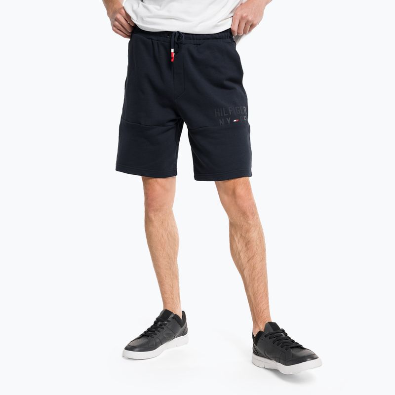 Tommy Hilfiger Herren Graphic Sweatshort blau