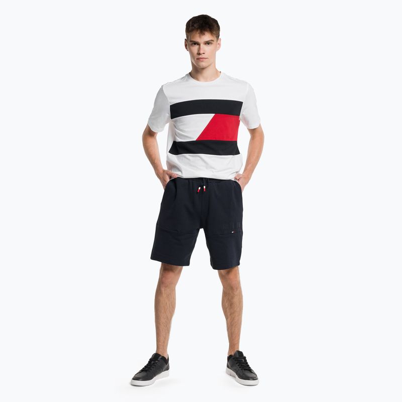 Tommy Hilfiger Herren Graphic Sweatshort blau 2