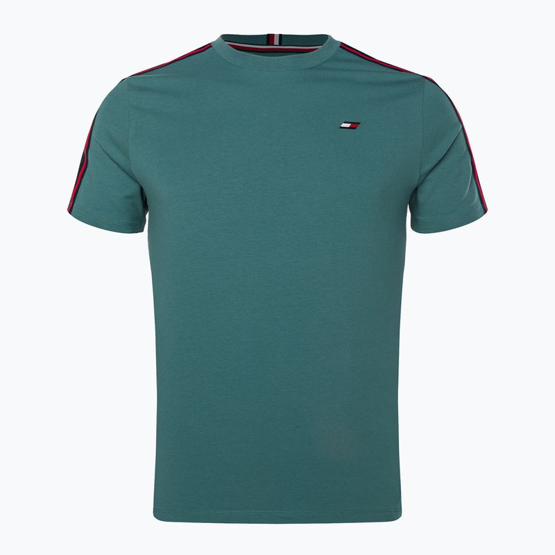 Tommy Hilfiger Herren-Workout-Shirt Textured Tape grün