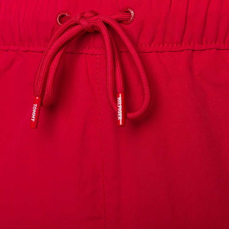 Herren Tommy Hilfiger Medium Drawstring swim shorts rot