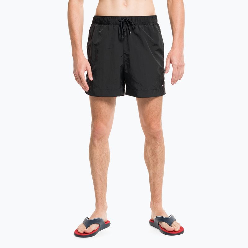 Herren Tommy Hilfiger Medium Drawstring swim shorts schwarz