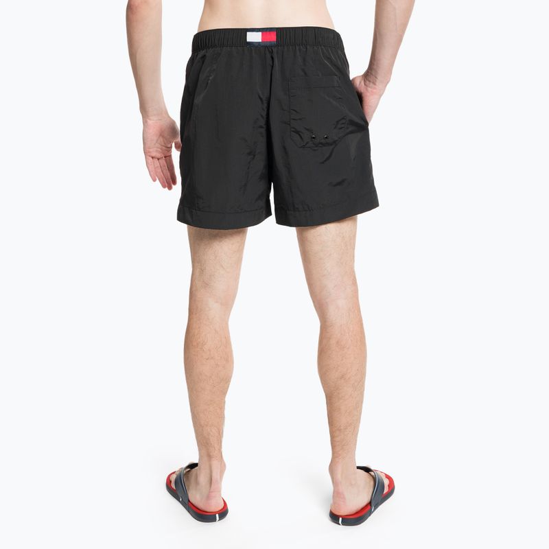 Herren Tommy Hilfiger Medium Drawstring swim shorts schwarz