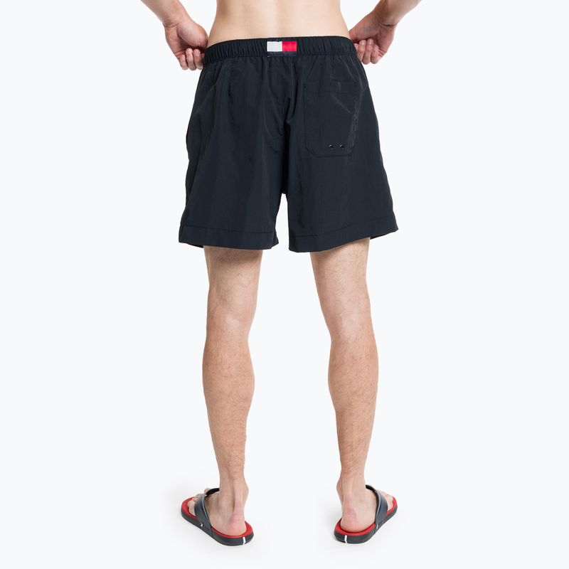 Herren Tommy Hilfiger Medium Drawstring swim shorts blau