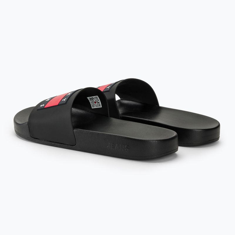 Tommy Jeans Pool Slide Ess schwarz Herren-Flip-Flops 3