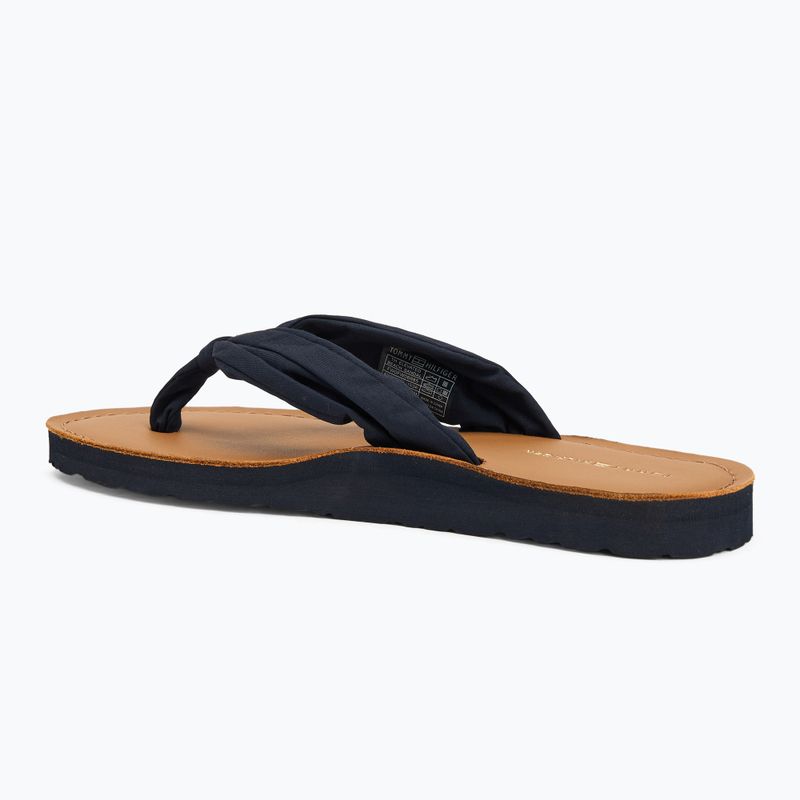 Flip-Flops Damen Tommy Hilfiger Elevated Beach Sandal space blue 3