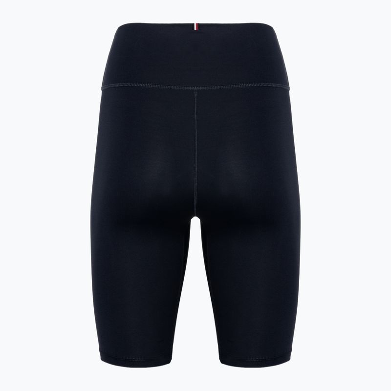 Tommy Hilfiger Essentials Rw Fitted Knit blau Damen Trainingsshorts