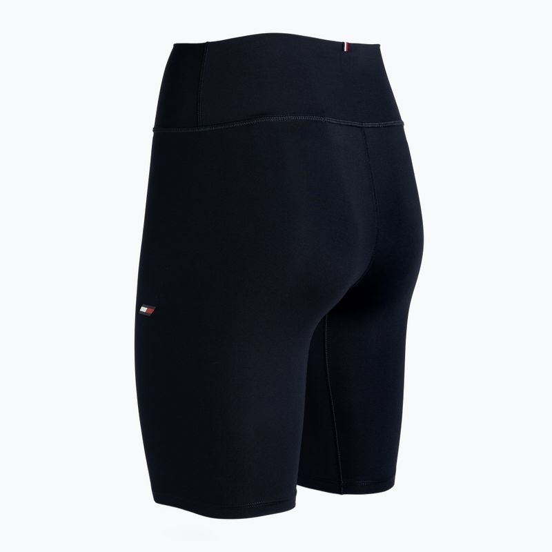 Tommy Hilfiger Essentials Rw Fitted Knit blau Damen Trainingsshorts
